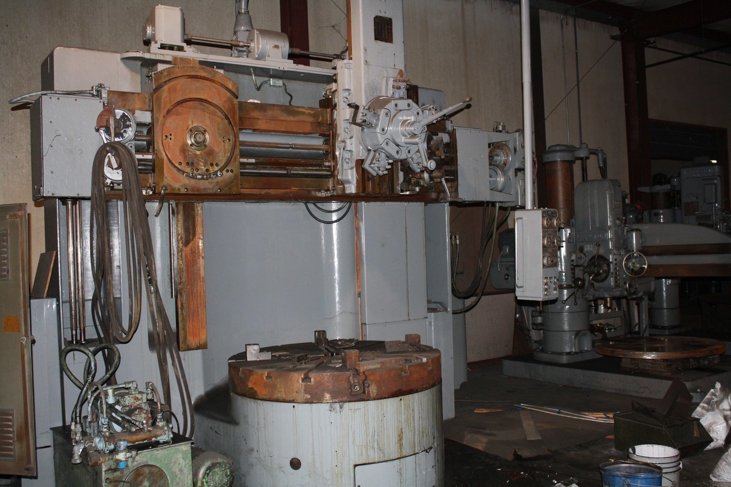 1 - USED 56” BULLARD “CUTMASTER” VERTICAL BORING MILL WITH TRACER
