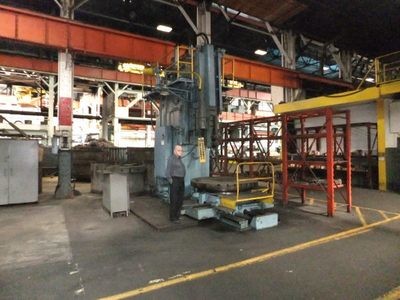 1 - USED 48” ROCKFORD VERTICAL HYDRAULIC SLOTTER