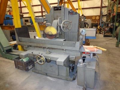 1 - USED 16” x 36” GALLMEYER & LIVINGSTON HYDRAULIC FEED HORIZONTAL SPINDLE SURFACE GRINDER