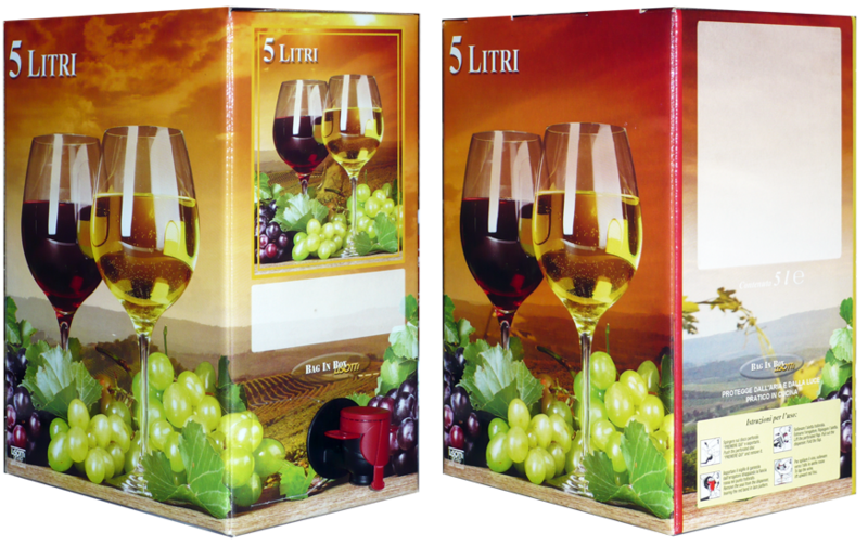 "La Bevina" BAG in BOX 5 LT. - IGT Toscana Rosso Sangiovese in purezza 2024