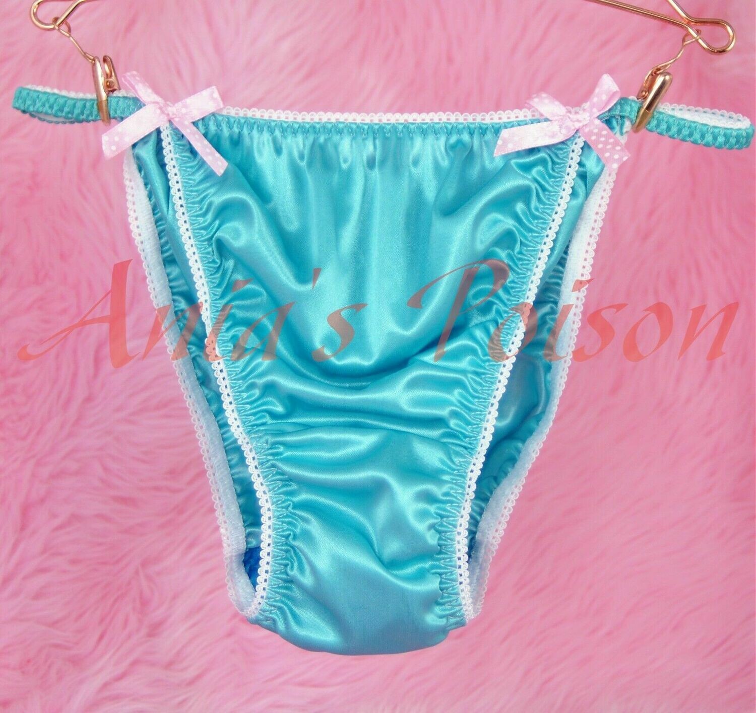 Ania's Poison MANties S - XL shiny Rare Butter Soft Collection polyester string bikini sissy mens underwear panties
