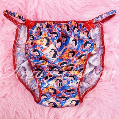 Ania's Poison Snow Apple Princess Super Rare 100% polyester string bikini sissy mens underwear panties
