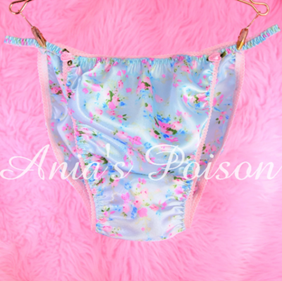 LAST ONE Ania's Poison MANties S - XXL Floral Easter Novelty Prints Super Rare 100% polyester string bikini sissy mens underwear panties XL ONLY LAST ONE Ania's Poison MANties S - XXL Floral Easter Novelty Prints Super Rare 100% polyester string bikini sissy mens underwear panties XL ONLY