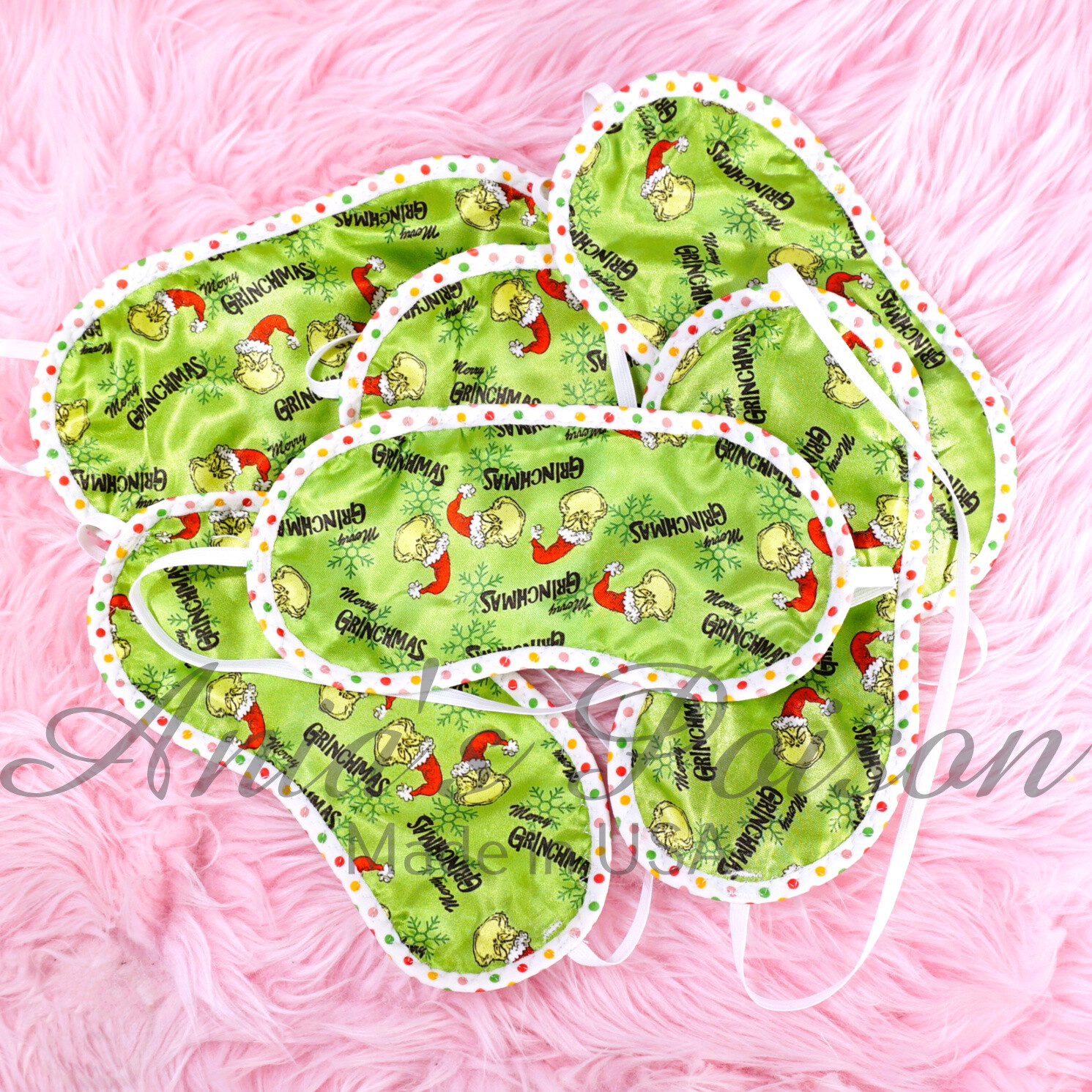 Valentines Day Cute Satin lined silky smooth sleep mask Gift