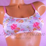 Easter Stretch Spandex BRA! size S/M or L/XL or XXL