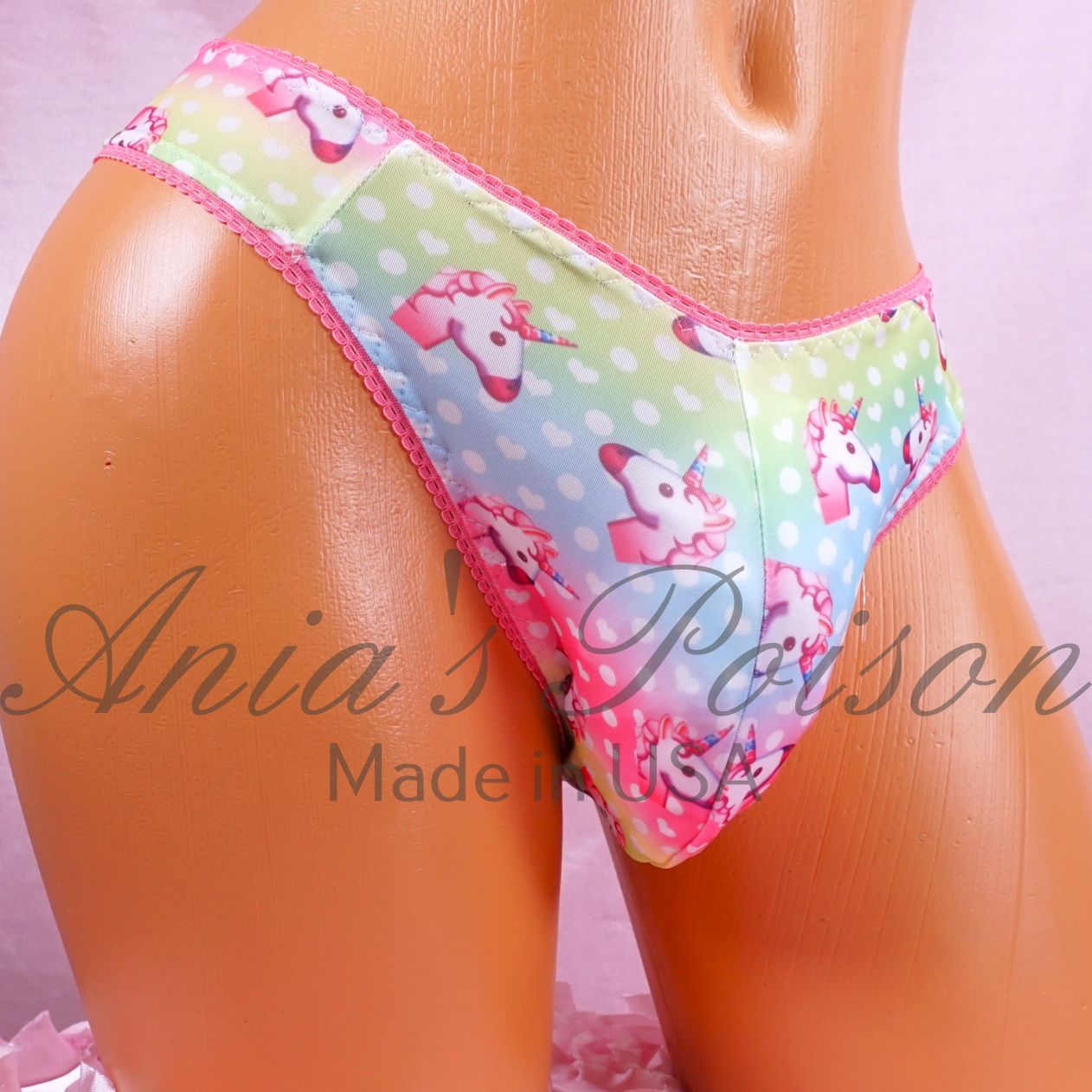 Stretchy Super Comfy unicorn pouch panties Limited Time! Perfect everyday spandex THONG!