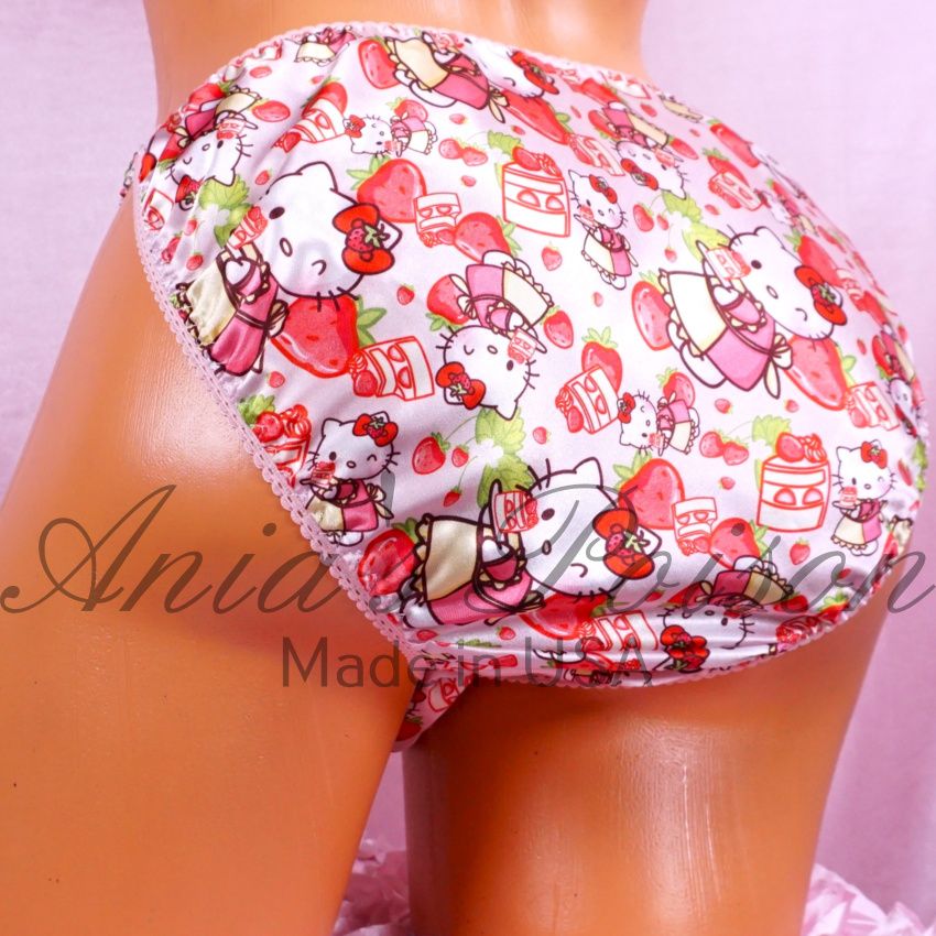 KITTY CAT! Pink Ania's Poison Cut sissy Valentines Day MENS SATIN Beautiful Shiny Silky wet look Mens string Bikini panties S-XXL KITTY CAT! Pink Ania's Poison Cut sissy Valentines Day MENS SATIN Beautiful Shiny Silky wet look Mens string Bikini panties S-XXL