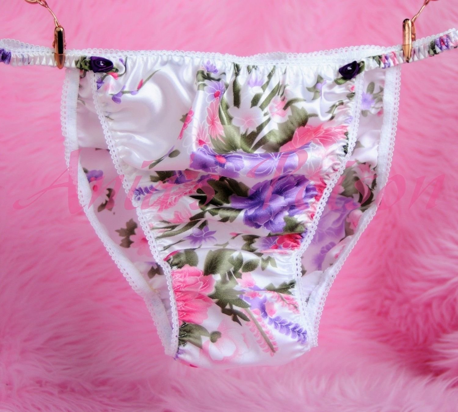 Ania's Poison MANties S - XXL Floral Asian Prints Super Rare 100% polyester string bikini sissy mens underwear panties