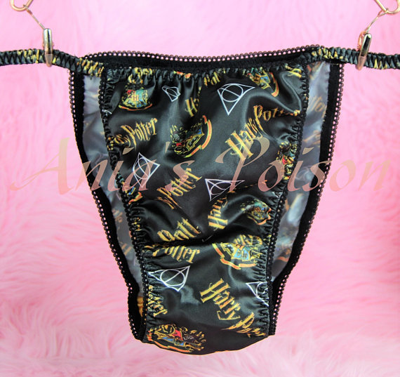 Ania's Poison MANties S - XXL Wizard Potter Super Rare 100% polyester string bikini sissy mens underwear panties