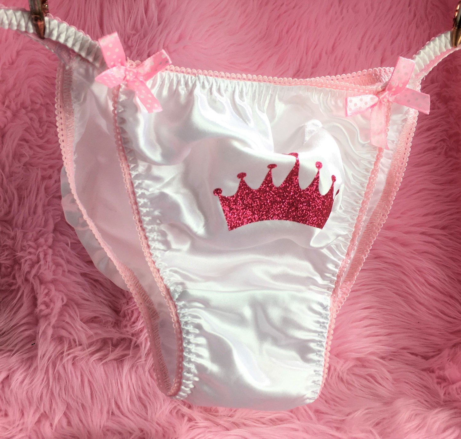 Ania's Poison MANties S - XXL shiny Rare 100% polyester string bikini sissy mens underwear panties