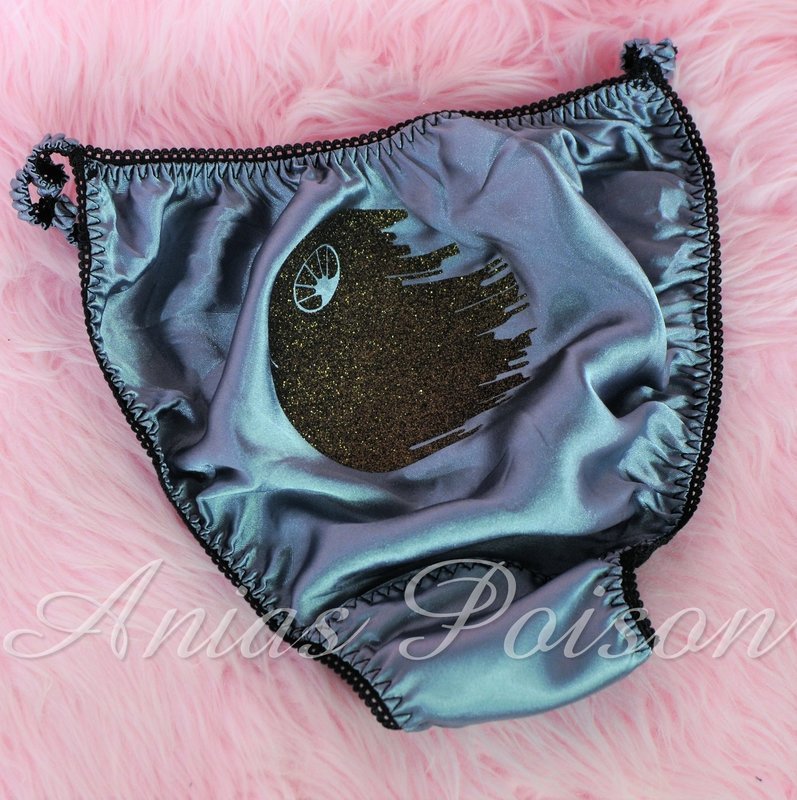 Ania's Poison MANties S - XXL shiny Rare Star OF Death string bikini sissy mens underwear panties