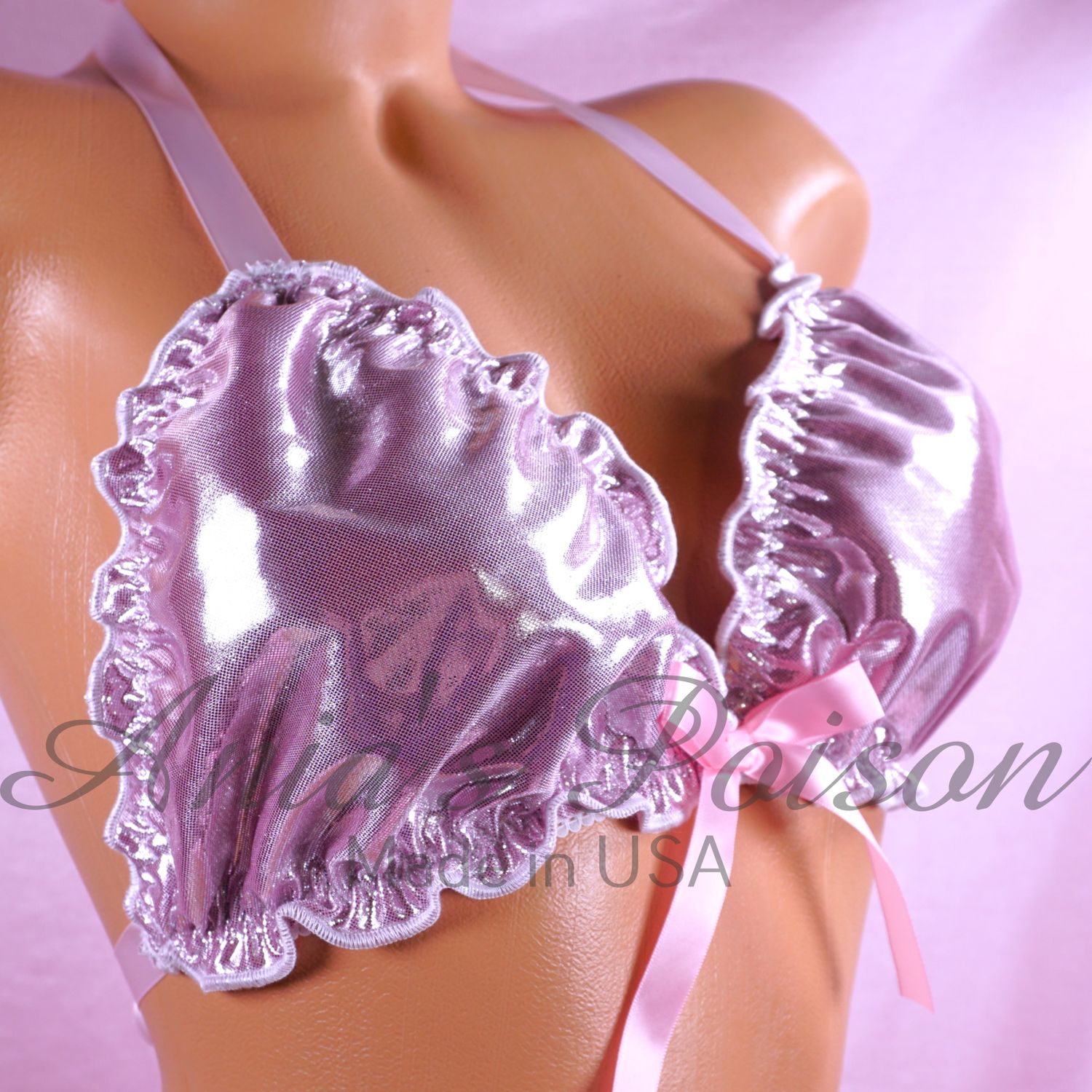 Sissy Mens Unisex Satin Ruffled Bra Many colors to match your Sissy Panties! Sissy Mens Unisex Satin Ruffled Bra Many colors to match your Sissy Panties!