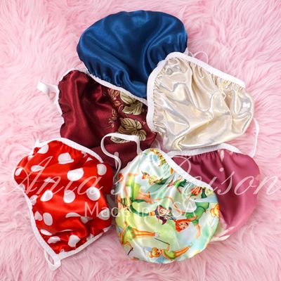Anias Poison MANties satin shiny MENS lined sissy simple G string THONG panties Random Thong