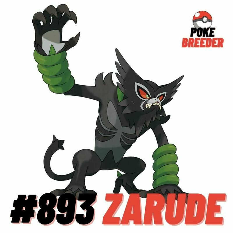 Zarude 6IV (Lv.100) - Event