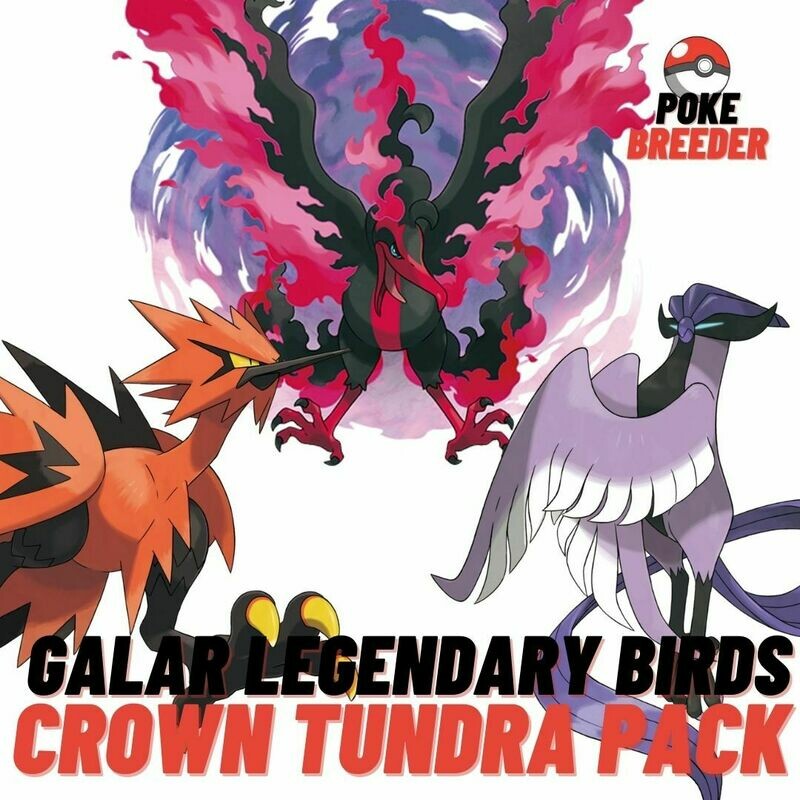 Crown Tundra Birds 6IV (Lv.100) - Pack
