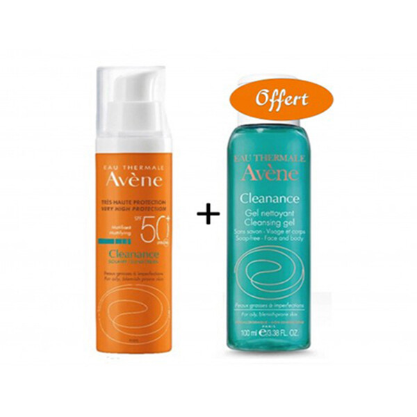 Offre Avène Cleanance 40ml + Avène Cleanance Gel Nettoyant 100ml Offert