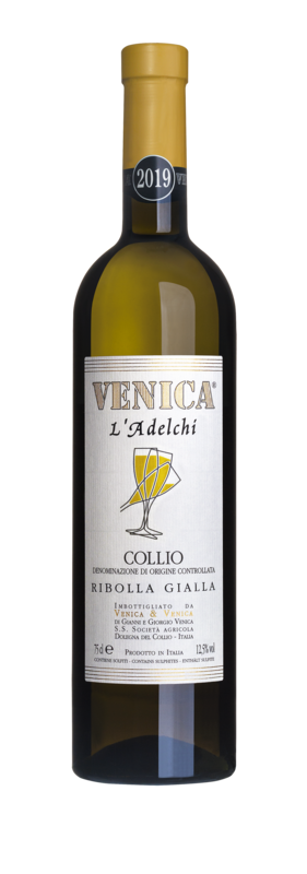 L&#39;Adelchi 2021 DOC Collio (Ribolla Gialla) ; Venica - 75cl