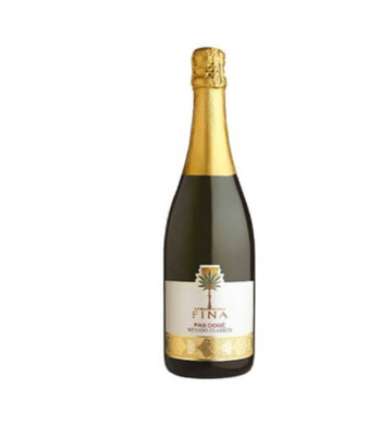 Pas Dosè IGP Terre Siciliane 
(Chardonnay, Pinot Nero- Metodo Classico, 36 mesi)
Fina -75cl