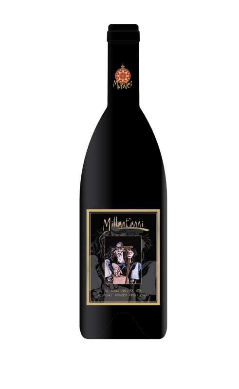 Millant&#39;Anni 2016 IGT Isola dei Nuraghi (Cabernet Sauvignon, Syrah) ; Murales - 75CL