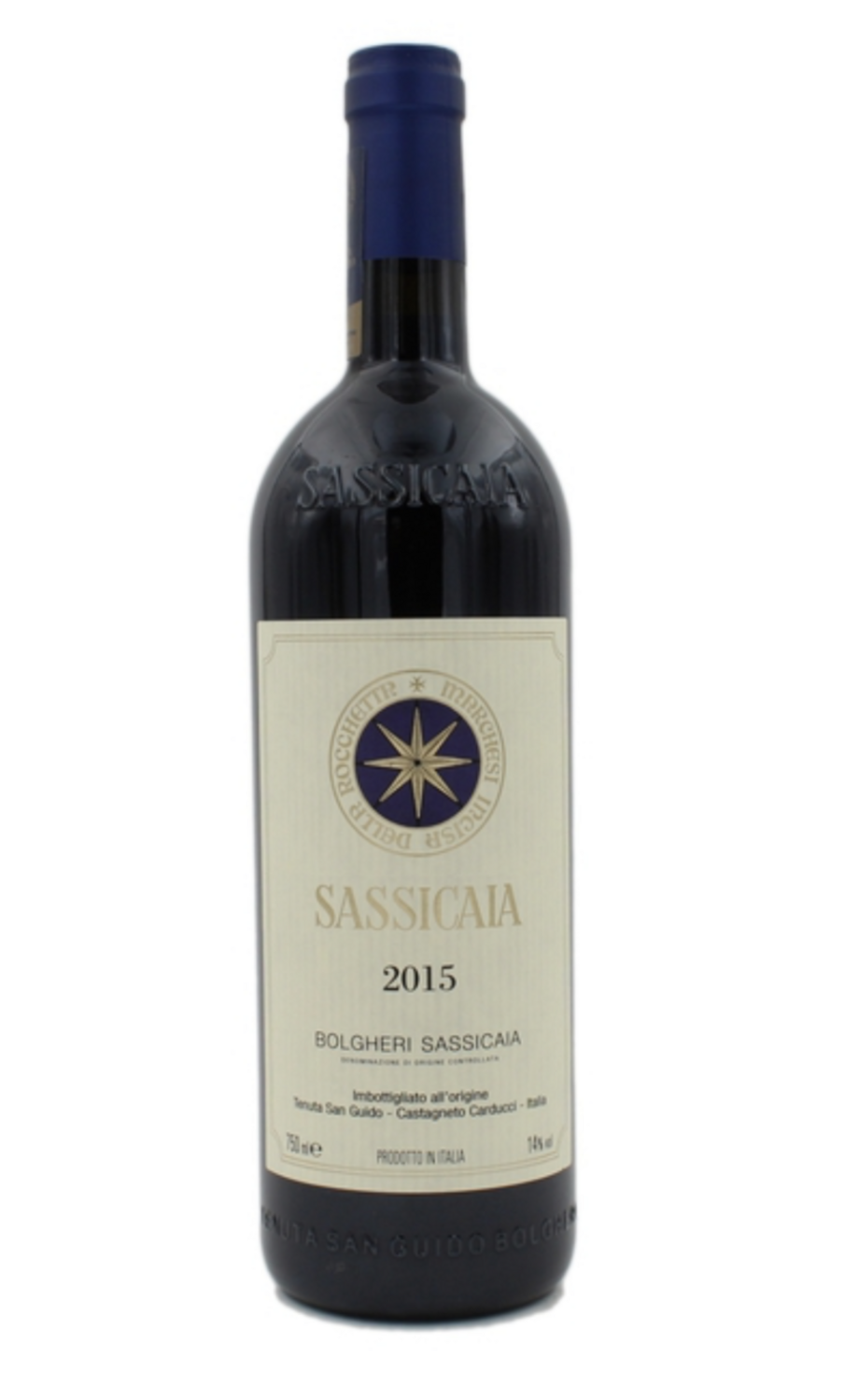 Sassicaia 2015 Doc Bolgheri Sassicaia (Cabernet Sauvignon, Cabernet Franc) ; Tenuta San Guido - 75cl