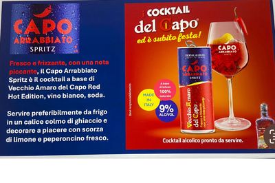 Capo Arrabbiato Spritz -Vecchio Amaro del Capo;Distilleria Caffo