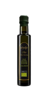 Bottiglia 0,25 LT. Olio Extravergine IGP Toscano Certificato Valle Martina
