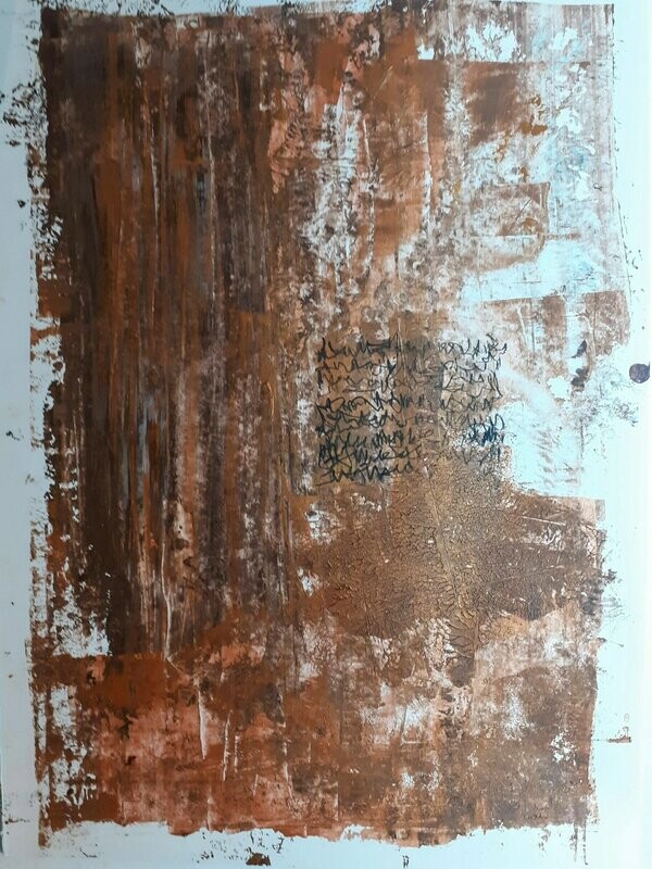 Cobre III. 35x50 cm