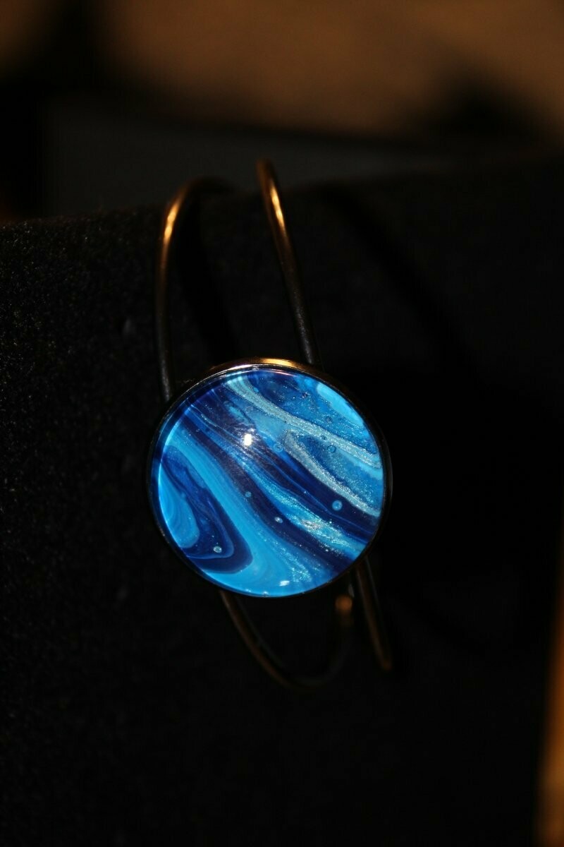Armspange blau