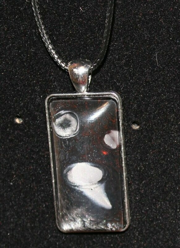Kette schwarz/silber