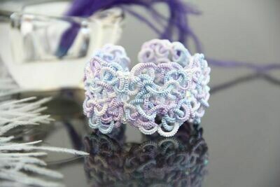 Handmade lace bracelet "Karina"