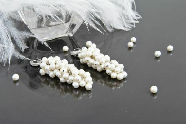 ​Earrings "Bunch of Pearls"