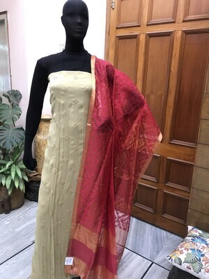 Kurta Materials with Chunni/Pant