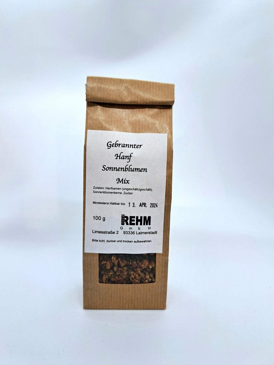 Gebranner Hanf-Sonnenblumenmix