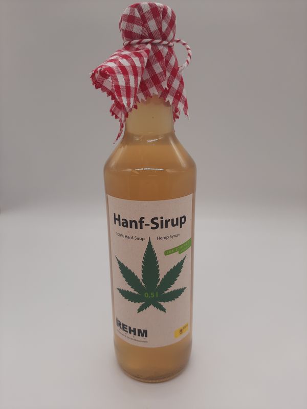 Hanf-Minze Sirup