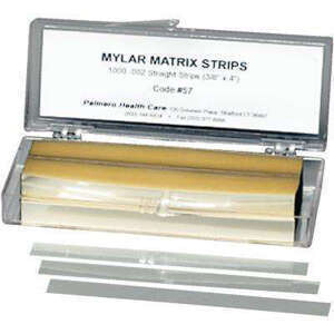 Mylar Matrix Strips .002 Straight 1000/bx