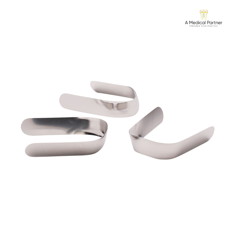 Pre-Contoured Metal Matrix Bands Pack of 30- Premier