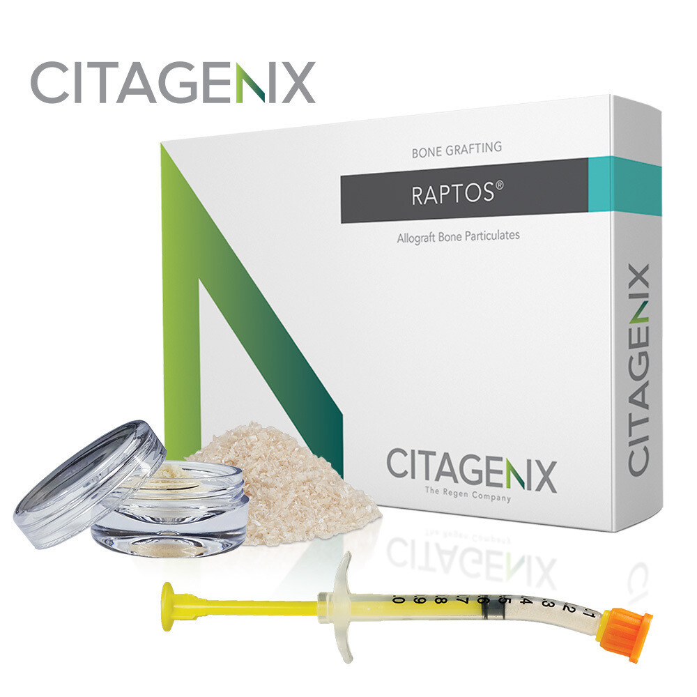 Raptos 1cc Cortico-Cancellous allograft .25-1mm jar