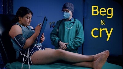 L. Elizabeth lives in a dangerous "Favela" and was in a criminal gang, check out her scars! She never smiles, never laughs, never cries, until today! One of the most ticklish girls we ever met