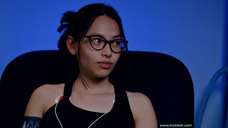 Emilia didn&#39;t know she will be tickled during a Stress Test