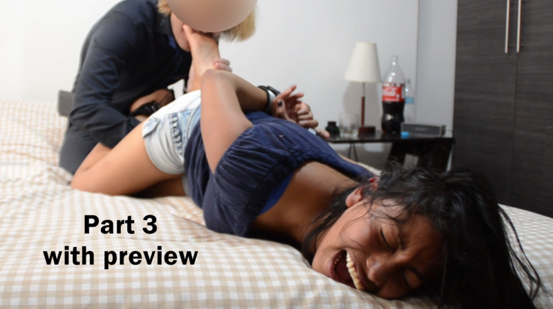 The FIRST time of Marta tickled cruelly Part 3