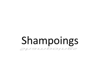 Shampoings