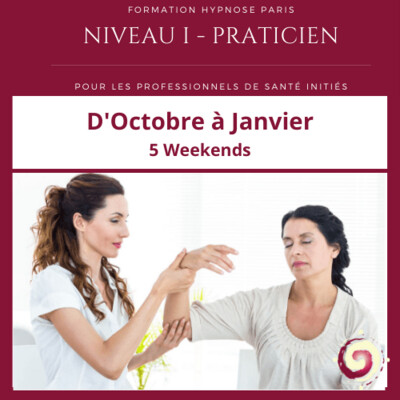 Formation Hypnose - Niveau I Praticien Paris (5WE)