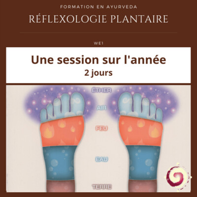 Formation Réflexologie Plantaire WE3 Paris (2 jours)