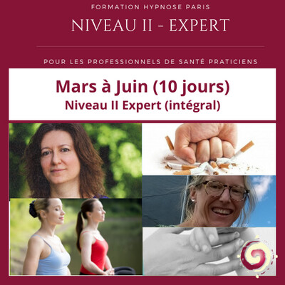 Formation Hypnose - Niveau II Expert Paris (5WE)