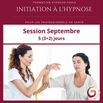 Formation Initiation Hypnose Paris (Septembre)