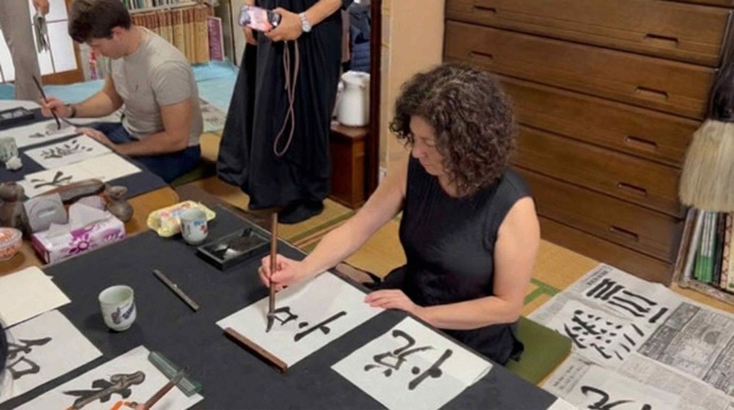 ?️ Japanese Calligraphy Workshop: From Sight to Spirit of Movement