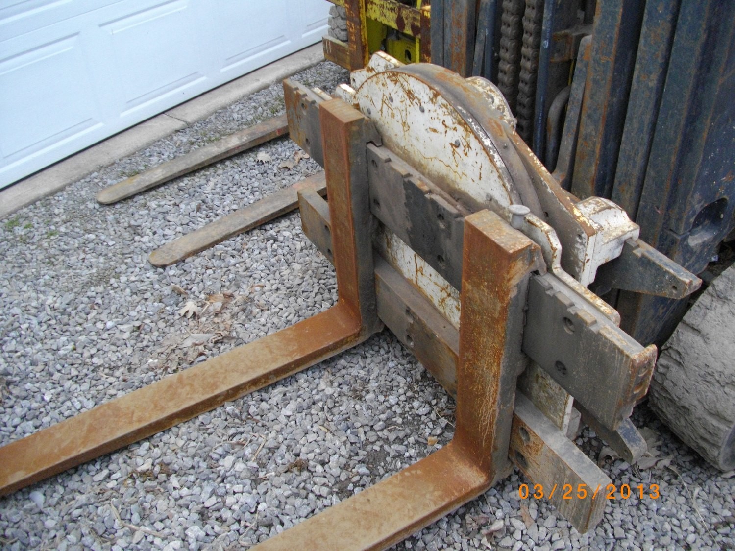 ROTATOR ATTACHMENT FOR CLASS 3 FORKLIFT