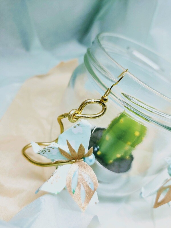Boucles d&#39;oreilles &quot;Butterfly&quot;