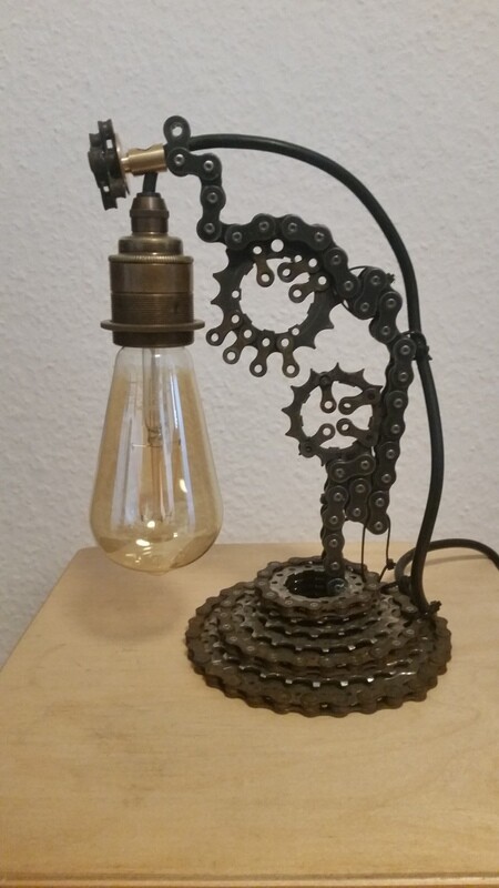 Steam-Punk Lampe (Steambreather)