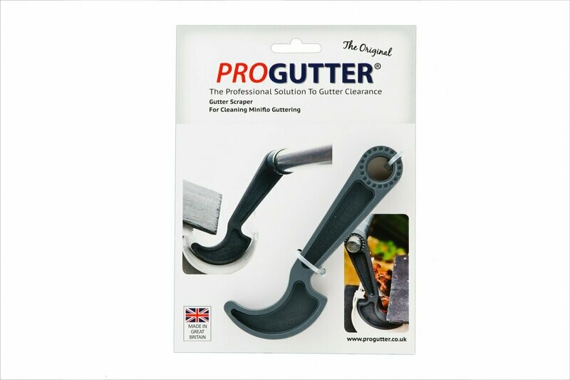 Miniflo gutter cleaning scraper